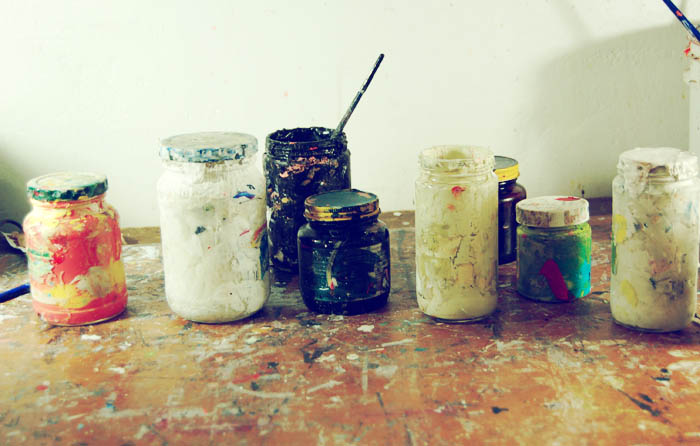 Katherine Jeanne Wood - paint jars 02
