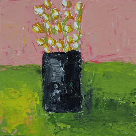 Katherine Jeanne Wood - 4x4 Flower Series No 7 01