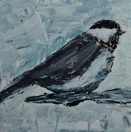 Katherine Jeanne Wood - Chickadee Bird Series No 9 01