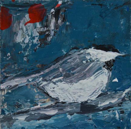 Katherine Jeanne Wood - Chickadee Bird Series No 10 01