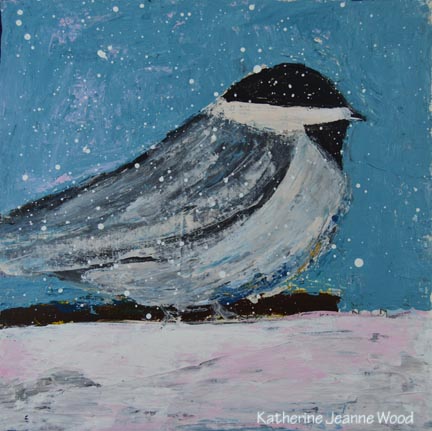 Katherine Jeanne Wood - 10x10 Bird Series No 23 01