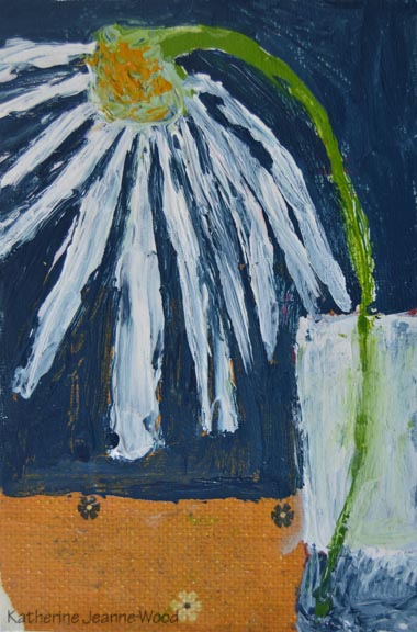Katherine Jeanne Wood - 4x6 Flower Series No 123 01