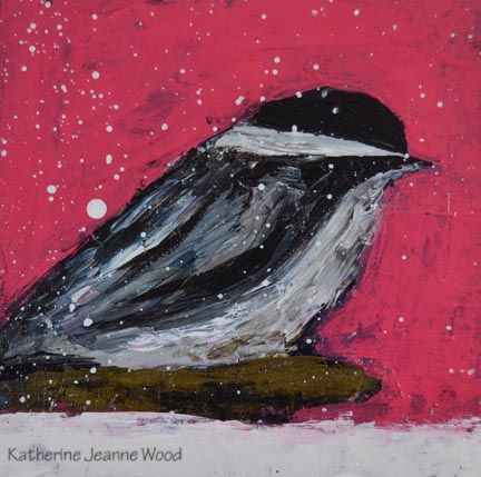 Katherine Jeanne Wood - 6x6 Bird Series No 24 01