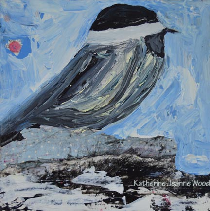 Katherine Jeanne Wood - 6x6 Bird Series No 25 01