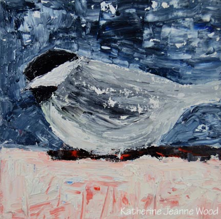 Katherine Jeanne Wood - 6x6 Bird Series No 27 01