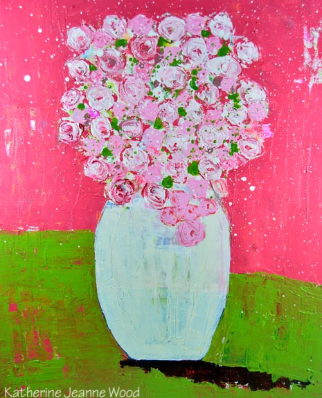 Katherine Jeanne Wood - 16x20 Flower Series No 151 01