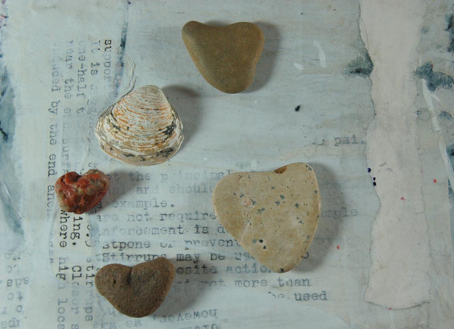 Katherine Jeanne Wood - heart rocks 02