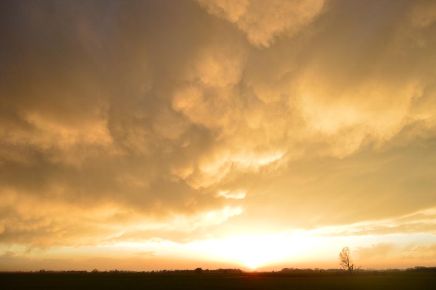 Katherine Jeanne Wood cloudy sunset