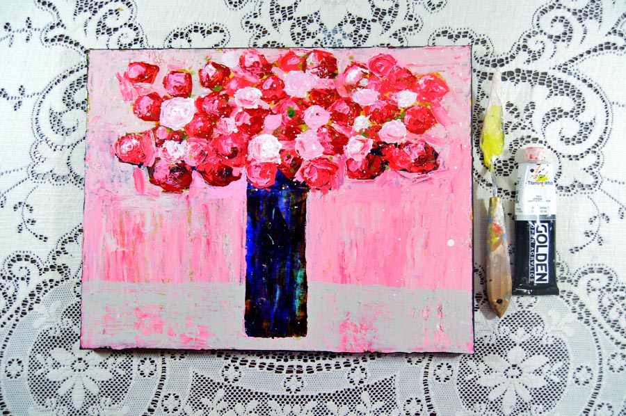 Katherine Jeanne Wood - 11x14 Flower Series No 176 02