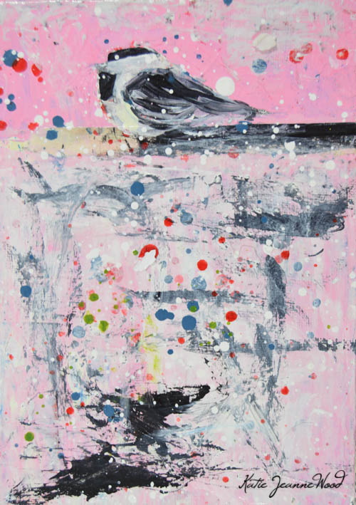 Katherine Jeanne Wood - 5x7 Bird Series No 61 01