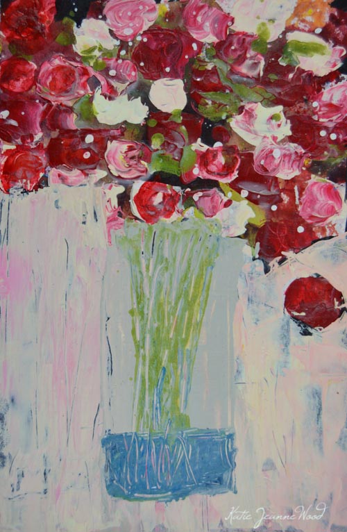 Katherine Jeanne Wood - 9x6 Flower Series No 192 01
