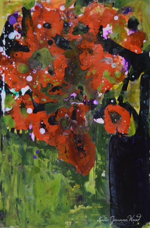 Katherine Jeanne Wood - 9x6 Flower Series No 199 01