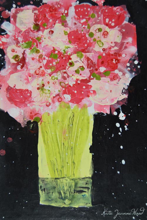 Katherine Jeanne Wood - 9x6 Flower Series No 201 01