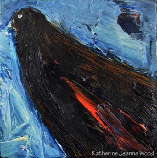 Katherine Jeanne Wood - 4x4 Bird Series No 35 01