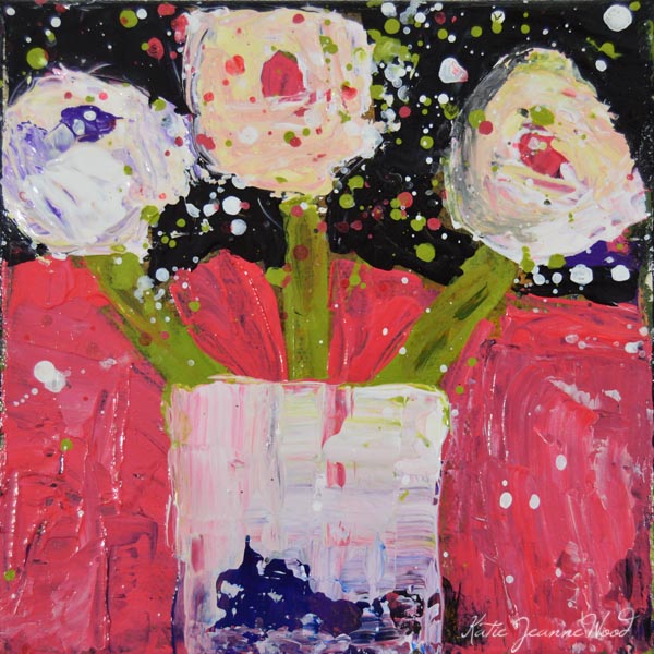 Katherine Jeanne Wood - 9x6 Flower Series No 228 01