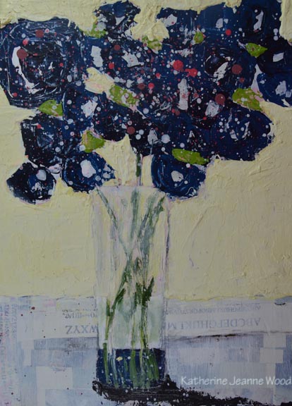 Katie Jeanne Wood - floral paintings - Art By Katie Jeanne