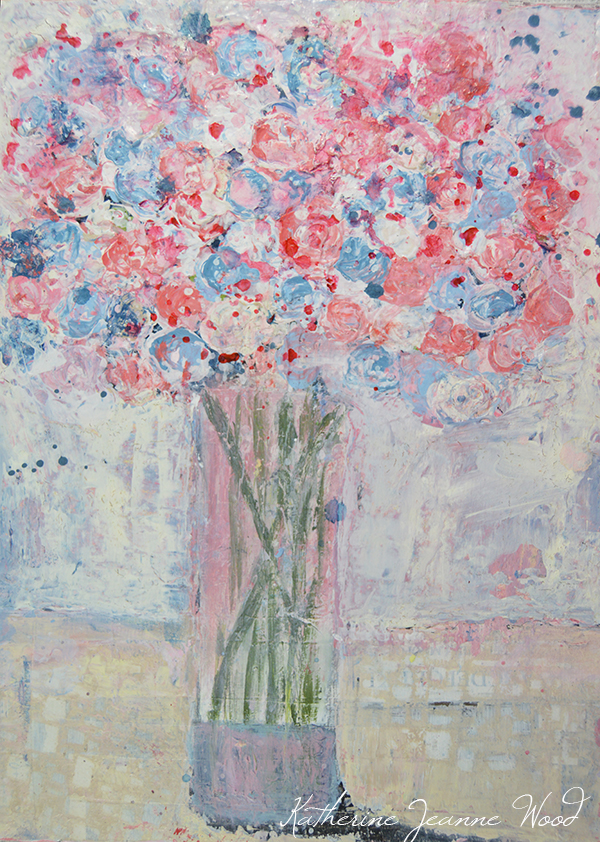 Katie Jeanne Wood - floral paintings - Art By Katie Jeanne