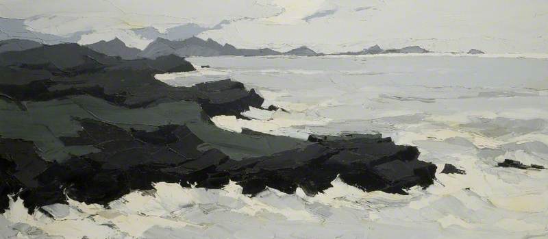 Williams, Kyffin, 1918-2006; Sea at Trearddur