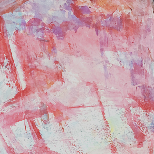 Katie Jeanne Wood - 011118 pink acrylic abstract painting