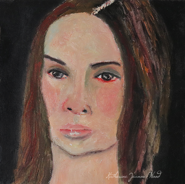 Katherine Jeanne Wood - Like You've Never Felt oil portrait painting video