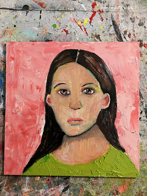 Katie Jeanne Wood - 303 oil portrait painting