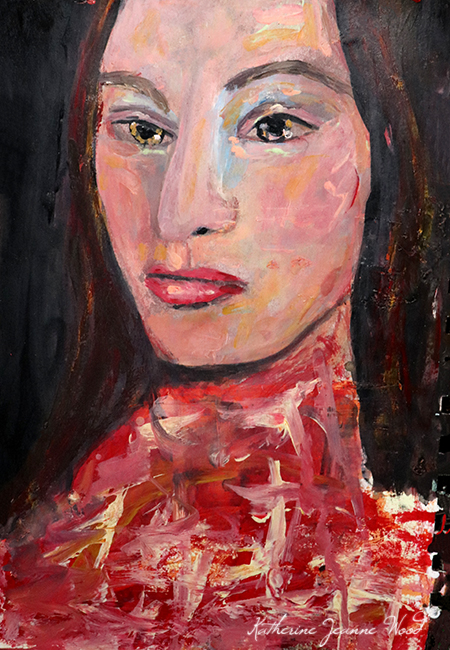 Katie Jeanne Wood - 318 Visionary portrait painting