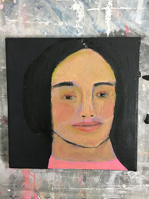 Katie Jeanne Wood - 337 oil portrait painting