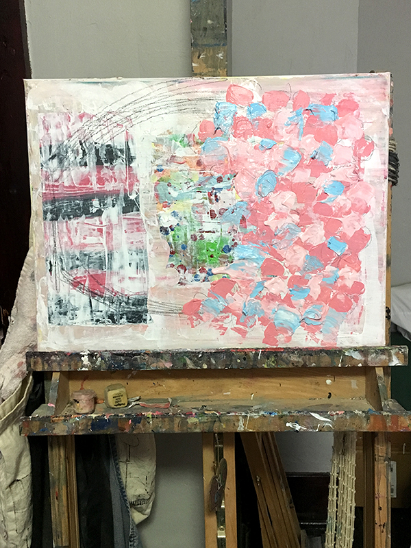 Katie Jeanne Wood - 120417 Painting in Progress