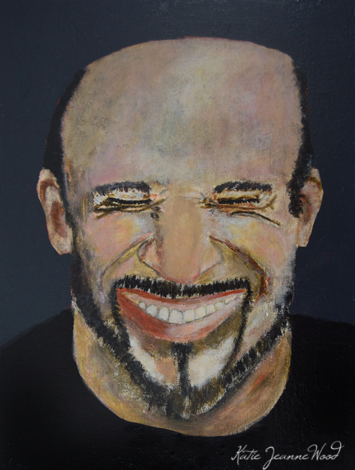 Never Hurts to Laugh Portrait Painting