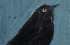 Black bird, Bird Series No 8