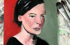 Katie Jeanne Wood - 356 oil portrait painting