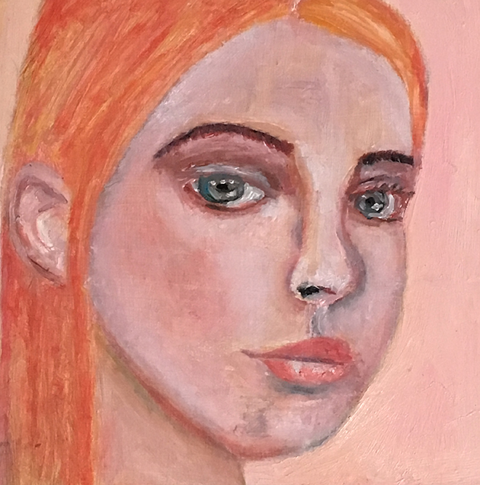 Katie Jeanne Wood - Oil Portrait