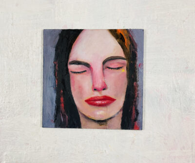 Katie Jeanne Wood - It Was Already Late Enough oil portrait painting