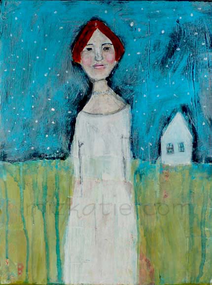 Katie Jeanne Wood - Woman Wandering Away From Home