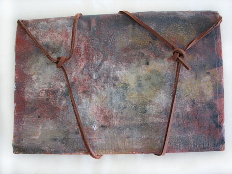 Katie Jeanne Wood - Handmade leather like book