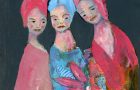Katie Jeanne Wood - The 3 Sisters - Pink