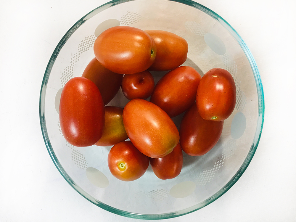 Katie Jeanne Wood - tomatoes from the garden