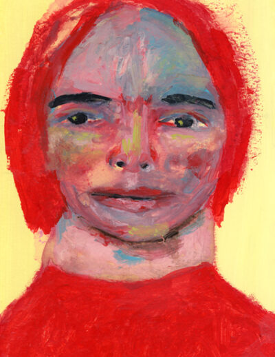 Katie Jeanne Wood - Mattie Mae portrait painting