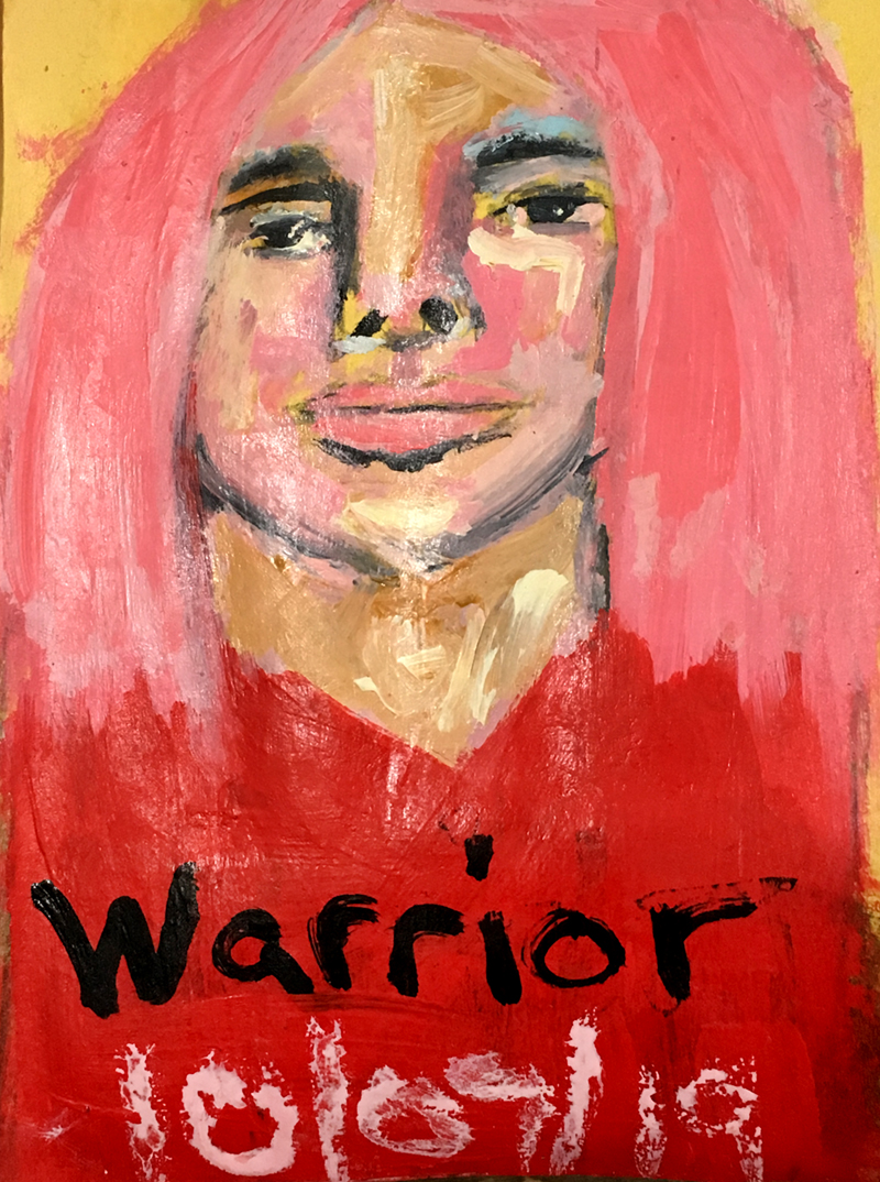 Katie Jeanne Wood - morning page 100719 - Warrior