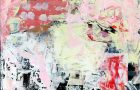Katie Jeanne Wood - 8x10 Toys On The Floor acrylic abstract painting