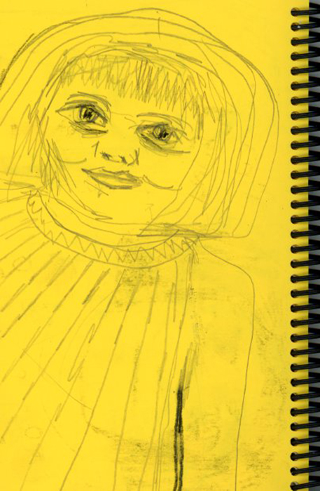 Katie Jeanne Wood - Sketchbook face