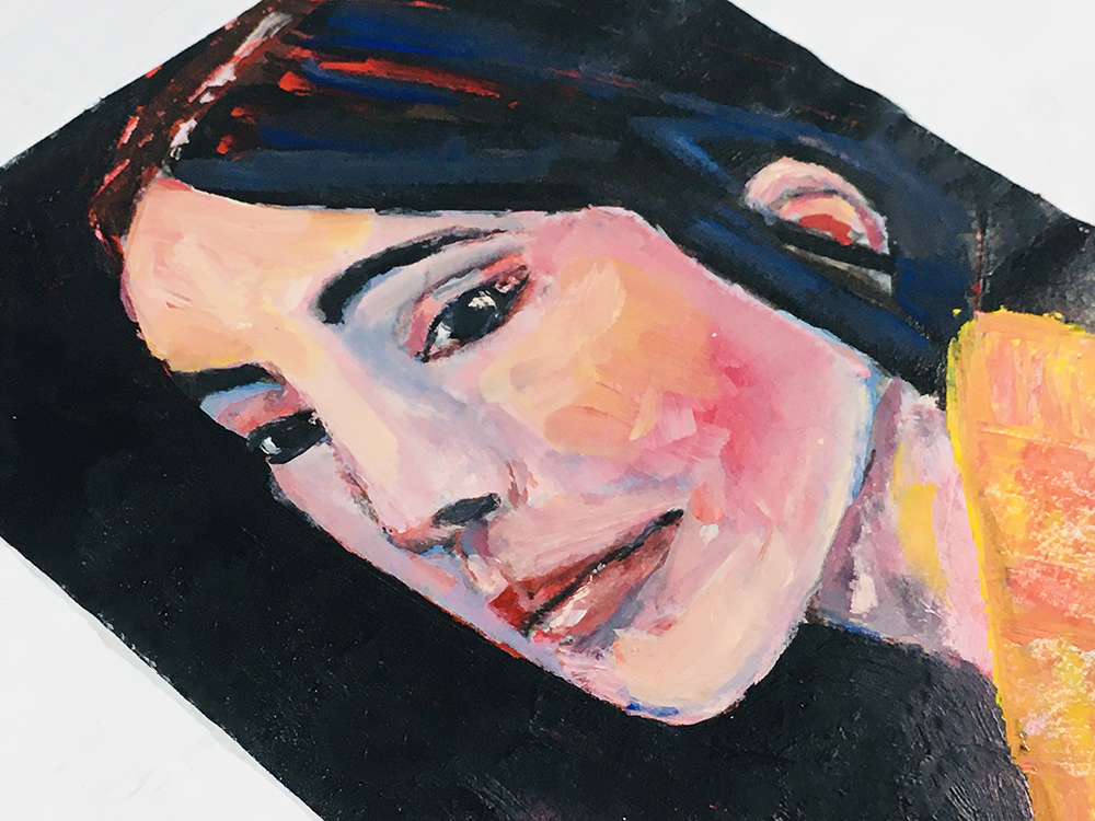 Katie Jeanne Wood - Oil Portrait Painting No 11/100