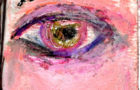 Eye I I mini handmade book thumbnail
