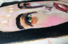 Katie Jeanne Wood - Reflective Thinking WIP oil portrait painting 01