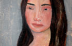 Katie Jeanne Wood - 6x6 Things That Are Broken For 400, Alex oil portrait painting