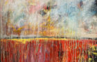 Katie Jeanne Wood - Large red abstract