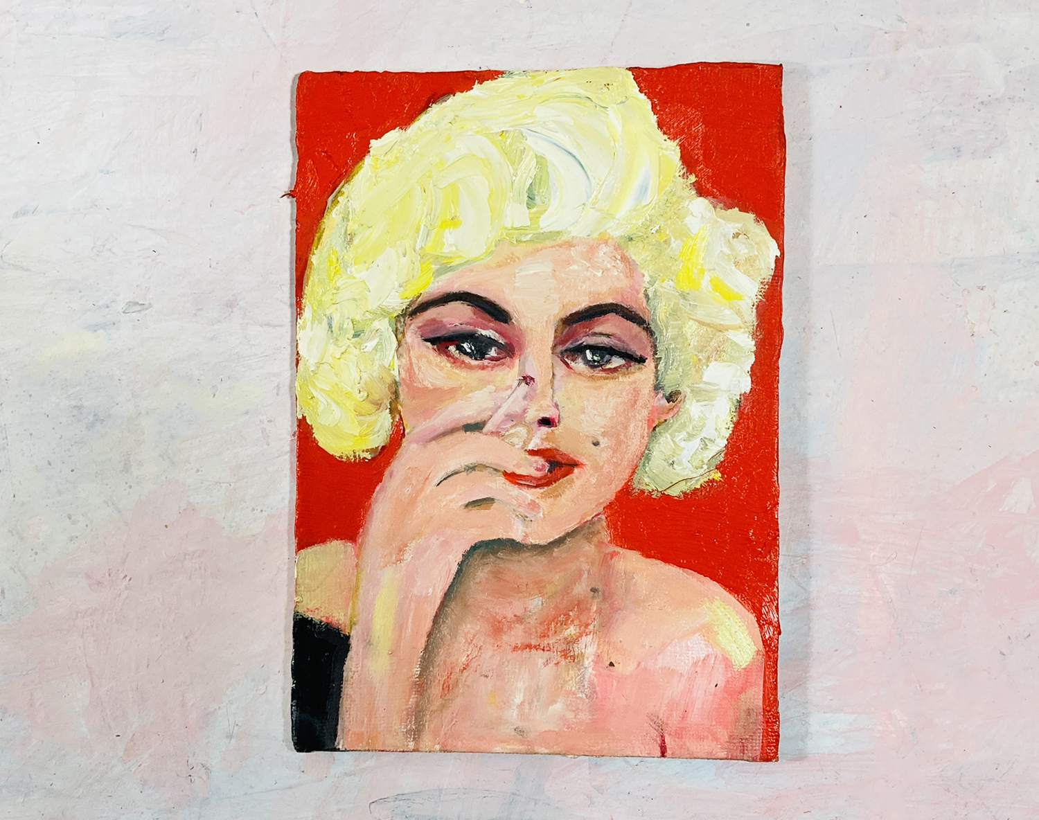 Katie Jeanne Wood - Marilyn Monroe oil portrait painting