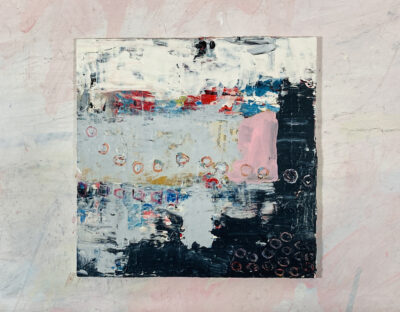 Katie Jeanne Wood - Sliding Toward Twilight abstract painting