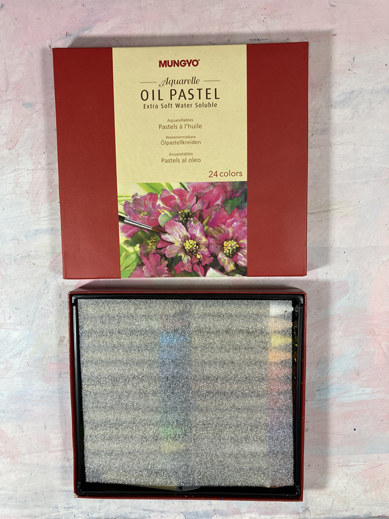 Mungyo water soluble oil pastels review – Katie Jeanne Wood