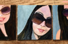 Katie Jeanne Wood - Anita oil portraits